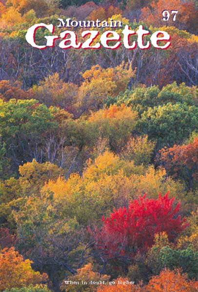 Cover photo of Sunrise Mountain, New Jersey, by Kenneth Wajda. 