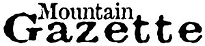 Mountain Gazette